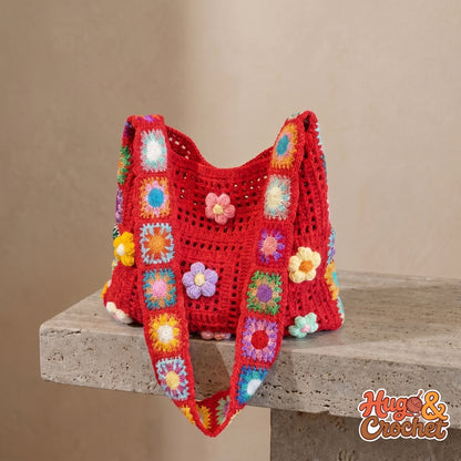 Bolso calado de crochet